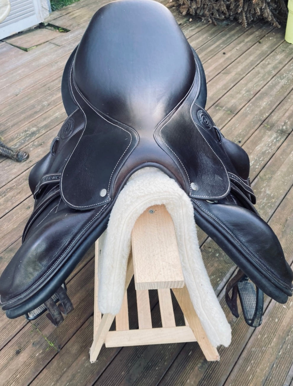 Selle Boekelo – 17” 1A – Cuir veau Châtaigne (M M AO PRO)