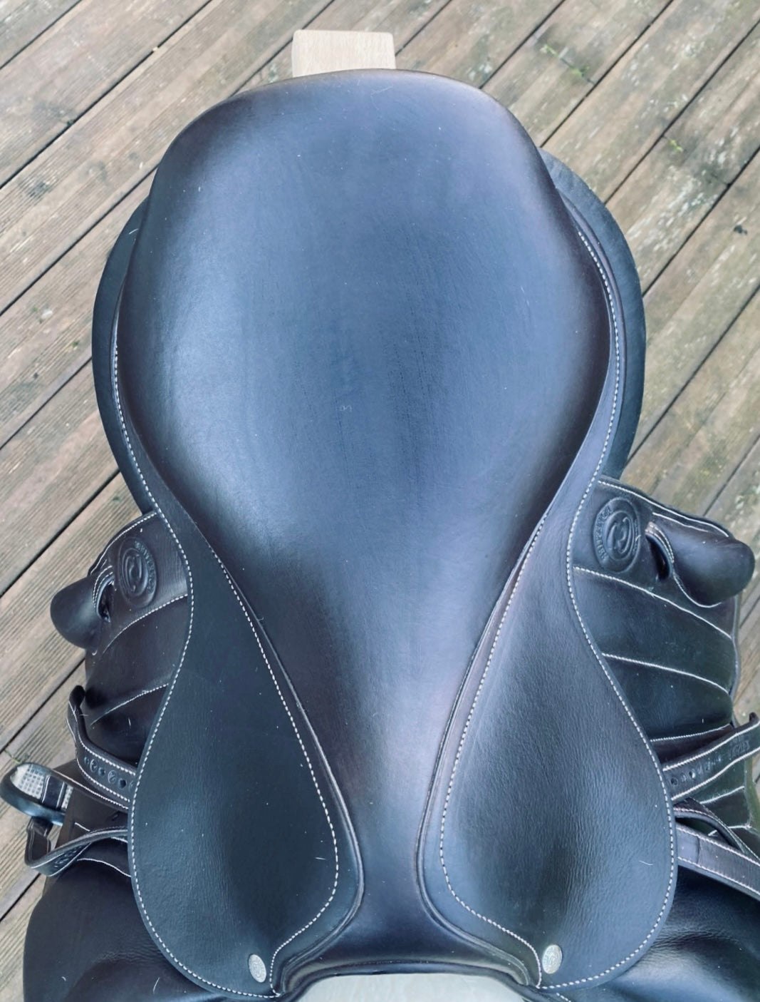 Selle Boekelo – 17” 1A – Cuir veau Châtaigne (M M AO PRO)