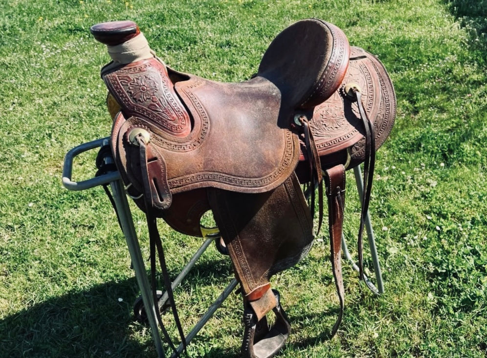 Selle Western Modèle Coriente 15,5" Occasion