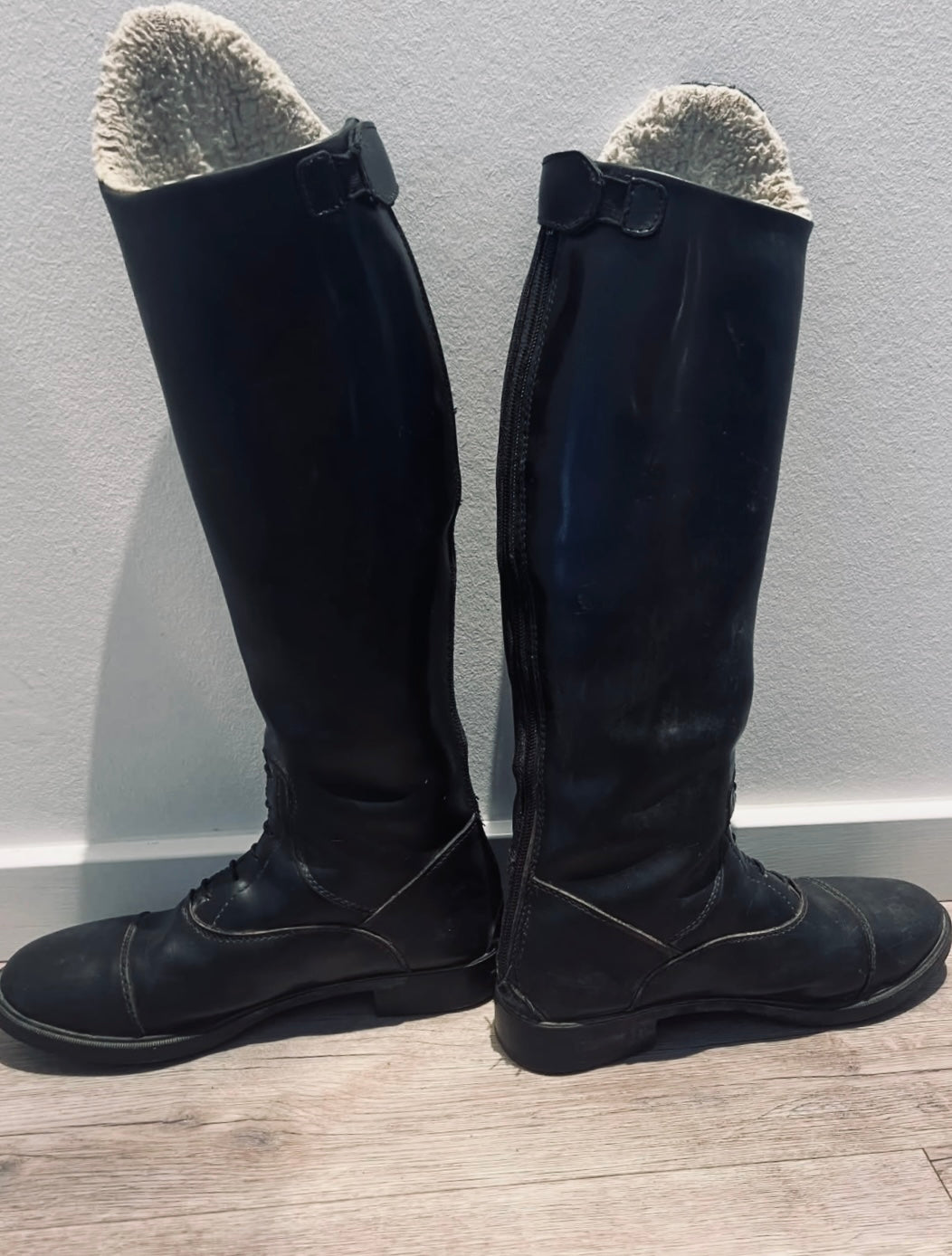 Bottes d’équitation doublées en daim T38