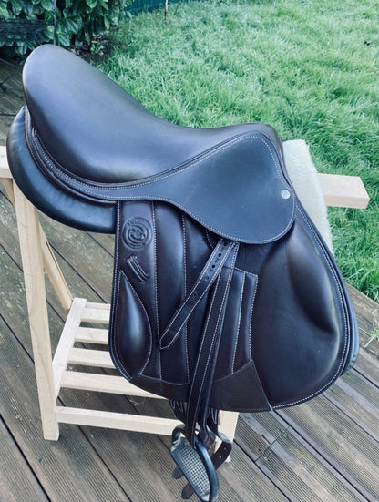 Selle Boekelo – 17” 1A – Cuir veau Châtaigne (M M AO PRO)
