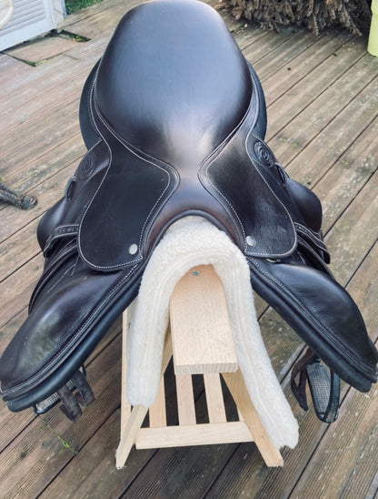 Selle Boekelo – 17” 1A – Cuir veau Châtaigne (M M AO PRO)
