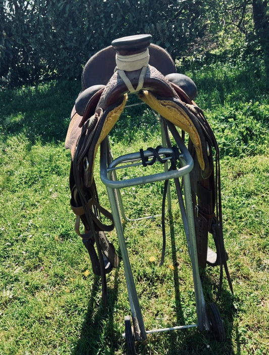 Selle Western Modèle Coriente 15,5" Occasion